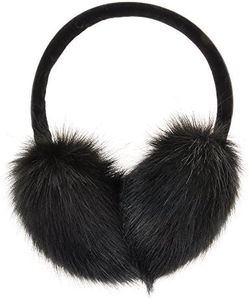 ZLYC Womens Girls Winter Fashion Adjustable Faux Fur EarMuffs Ear Warmers