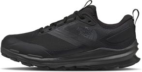The North Face Mens Vectiv Fastpack Lite Waterproof Hiking Shoe - Abrasion Resistant, Tnf Black/Anthracite Grey, 13
