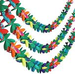 3Pcs Tropical Flower Garland Tissue