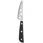 Cheese Knife, MATTSTONE HILL 4 inches All Purpose Cheese Knife - Premium Stainless Steel, Black Handle