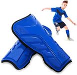 Soccer Shin Pads Kids, 1 Pair Comfortable and Breathable Shin Guards Soccer for Kids, Protective Soccer Training Equipment for 4-8 Years Old Boys Girls Kids