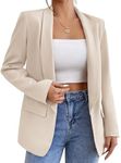 Dazosue Women Shawl Collar Blazer C