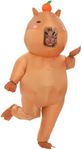 Inflatable Costume for Kids Capybara, Funny Blow up Costumes Kid Halloween Costumes for Party Cosplay Boys Girls