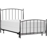 Hillsdale Furniture Metal Bed in Gray Bronze (Full: 74.25 in. L x 54 in. W x 49.25 in. H)