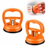 Dent Puller,2Pcs Car Dent Puller Kit,Paintless Dent Repair for Car Dent Repair, Suction Cup Dent Puller for Tiles,Glass,Mirror Lifting and Objects Moving（Orange）