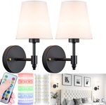 Battery Operated Wall Sconces Set O