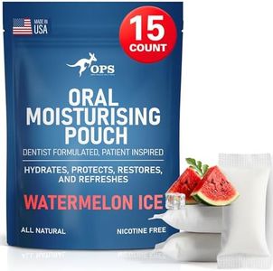 OPS RHEO™ Watermelon Ice Dry Mouth Pouches, Dry Mouth Products for Natural Saliva Stimulation, All Natural & Sugar Free, Xylitol Mints Pouches for Oral Care (Watermelon)