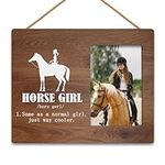 HIWX Horse Girl Picture Frame, Hors