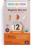 Stage 2 Mix-ins – Safe & Easy Early Allergen Introduction for Babies 4+ Months, Mix with a Bottle or Baby Food, With 3 Top Allergens: Organic Peanuts, Milk & Eggs By Ready Set Food! (30 Days)