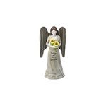 Pavilion - 5" Angel Figurine - Sisters are Forever Friends - Simplistic Rustic Modern Farmhouse Statue