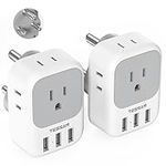 South Africa Plug Adapter 2 Pack, T