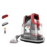 VAX SpotWash Spot Cleaner, For Stains, Spills & Pet Messes, Suitable for Car, Sofa, Upholstery, Carpet, Stairs. Compact, Powerful & Handheld cleaning machine with 250ml Vax Solution, CDCW-CSXS