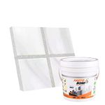 Vipul SILVER SPARKLE Epoxy Grout 1 kg All GLITTER SILVER Colors Available (Brand-Fastobond) (1 KG, LIGHT GRAY SILVER SPARKEL)