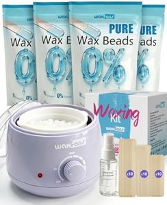 Waxfans Waxing Kit for Women, Mini Wax Pot & Face Wax Kit with Temp Control