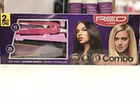 Red by Kiss professional straightner combo pack 13mm and 25mm