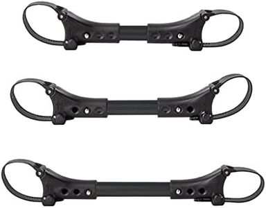 HEYLULU 3 Piezas Conector Doble para Cochecito de bebé Articulaciones universales Correa para Carrito Infantil Gancho de Enlace