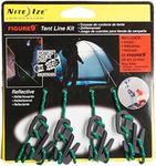 Nite Ize F9T4-03-01 Figure 9 Tent Line Kit, Black