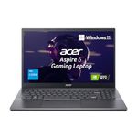 Acer Aspire 5 Gaming Laptop Intel Core i5 12th gen (16 GB/512 GB SSD/Win11 Home/4GB Graphics/RTX 2050) A515-57G (15.6" FHD Display, 1.8 Kg)