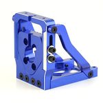 7760 Alloy Engine Mount Fit for TRAXXAS 1/5 X-Maxx 6S & X Maxx 8S & 1/6 XRT 8S RC Truck Upgrade Parts Quick Release Fixed Bracket (Blue)