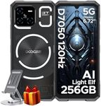 DOOGEE Blade GT(2025) 5G Rugged Phone with LED Light Effect,10.5mm Ultra-Thin,32GB+256GB Android 14 Rugged Cell Phone,Octa Core Gaming Phone,6.72" FHD+120Hz,48MP+20MP,IP68 Waterproof Phone