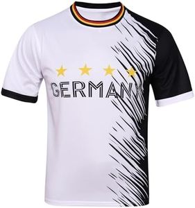 DIBEI Germany 2026 World Cup Fan Soccer Jersey (Germany, Medium)