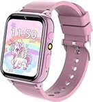 ELEJAFE Kids Smart Watch for Boys Girls, 26 Games Smart Watch for Kids with Learning Cards, Parental Controls, Music, Camera, Alarm, Pedometer, Educational Gifts toys for Kids 3-14 Years Old