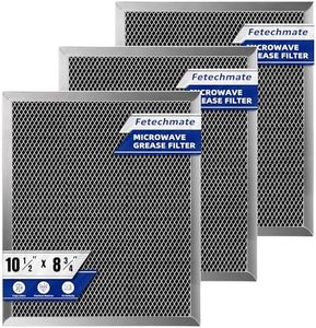 97007696 Stove Hood Filter 10.5 x 8.75 Inch Stove Vent Filter Replacement 97007696 Aluminium Mesh Range Hood Grease Filter,3 Packs