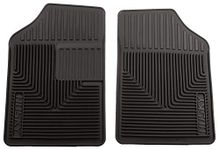 Husky Liners Custom Fit Heavy Duty Rubber Front Floor Mat - Pack of 2 (Black)