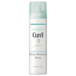 Curél Deep Moisture Spray, Ultra-Fine, Ceramide-Infused Hydrating Mist, Face & Body Moisturiser For Dry, Sensitive Skin, Cooling Spray To Use Under & Over Makeup, Japanese Skincare, 144ml
