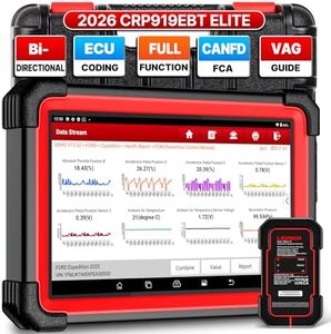 LAUNCH X431 CRP919EBT 2026 Wireless Bidirectional Scan Tool, All-in-One Full System OBD2 Scanner, 35+ Services, ECU Code, CANFD&DOIP, FCA AutoAuth, VAG Guide, 3000+ Active Test, Upgraded of CRP919E