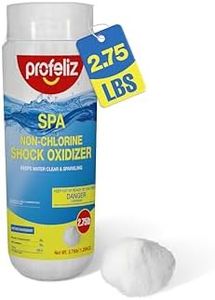 Profeliz Non Chlorine Shock for Hot Tub & Spa,Chlorine-Free Shock Oxidizer, Fast-Acting,Clear Cloudy Water,2.75lb