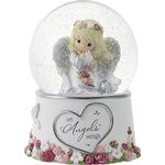 Angel with Dove Bereavement Musical Snow Globe