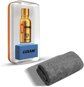 L'UXANI Ceramic Coating High Gloss Professional Grade | 2024 Premium Nano Ceramic Coating Car Wax Sealant Kit | Long Lasting Durable 9H+ | High Gloss Paint Protection | Easy To Apply | Hydrophobic