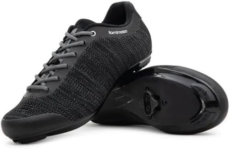 Tommaso Strada Peloton Shoes for Men—SPD Indoor Cycling Shoes for Men—Men's Cycling Shoes with Delta Clips— Spin Shoes, Bike Shoes for Men Cycling on Peloton— SPD Shoes for Road Bikes—Spinning Shoes