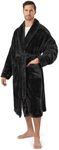 PAVILIA Mens Soft Robe, Plush Fluff
