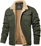 MAGCOMSEN Sherpa Jacket Mens Winter