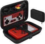 Linkidea Handheld Game Console Carrying Case, Protective Travel Retro Mini Game Player Box for Charging Cable, Earpods, Batteries and Accessories