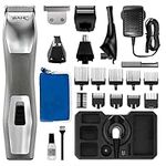 Wahl Chromium 11-in-1 Multigroomer, Eyebrow Cutting Ability, Beard Trimmers Men, Body Trimmers, Men’s Beard Trimmer, Stubble Trimming, Body Shaving, Face Grooming, Fully Washable, Male Grooming Set