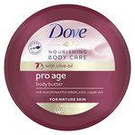 Dove Nourishing Body Care Pro Age Body Butter 250ml (Pack of 3)