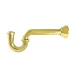 Kingston Brass CC2182 Faucetier Decor 8-Inch P-Trap, Polished Brass