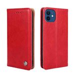 Fansipro Phone Cover Wallet Folio Case for SAMSUNG GALAXY GRAND PRIME, Premium PU Leather Slim Fit Cover for GALAXY GRAND PRIME, 3 Card Slots, Align Cutouts, Red