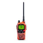 Midland - Dual Band Walkie Talkie G9 Pro Blaze Edition, 2 Way Radio with Rechargeable Batteries and Belt Clip Included, 16 PMR446 Channels, Waterproof Walkie Talkies for Hunting and Airsoft Activities