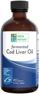 Green Pastures Blue Ice Fermented Cod Liver Oil (Non-flavored 8 fl oz.)