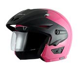 Vega Cruiser Open Face Helmet Pink, Size:L(59-60 cm)