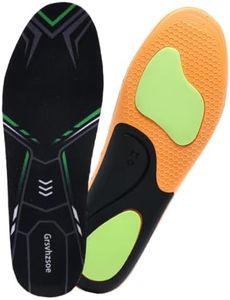 GRSVHZSOE Performance Arch Support Insoles for Men Women – Shock Absorbing Cushion Shoe Inserts for Running, Walking, Work & All-Day Comfort (Mens 7-8 / Womens 8.5-9.5)