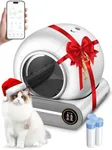 Automatic Litter Box, (2026) Multi-Function Upgrade Robot Self Cleaning Litter Box for Multiple Cats, 65L+9L Extra Large, APP Control, Deodorization, 1 Odor Eliminator, 3 Rolls Litter Bag Liners
