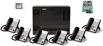 NEC NEC-1100009 6-Handset 4-Line Landline Telephone