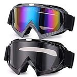 Rngeo Ski Goggles, 2 Pack Motorcycl