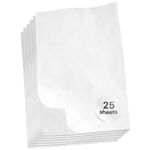 Caraselle Extra Large Tissue Paper - Jumbo Size 100x75cm - Versatile White Tissue Paper Sheet for Clothes, Art Collection, & Gift Wrapping - Acid-Free Tissue Paper Sheets for Packaging - 25 Sheets