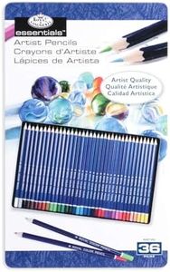 Royal & Langnickel Essentials 36pc Artist Color Pencil Tin Set